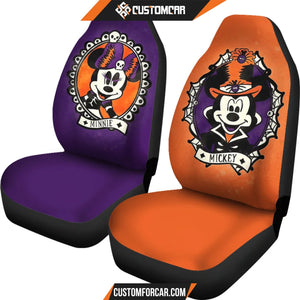 Mickey Cartoon Car Seat Covers | Mickey And Minnie Halloween
