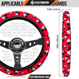 Mickey Cartoon Steering Wheel Cover | Mickey Head Emotion