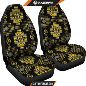 Midnight Ocre In Gold Car Seat Covers DECORINCAR