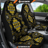 Midnight Ocre In Gold Car Seat Covers DECORINCAR