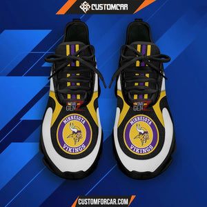 Minnesota Vikings Clunky Sneakers NFL Custom Sport Shoes