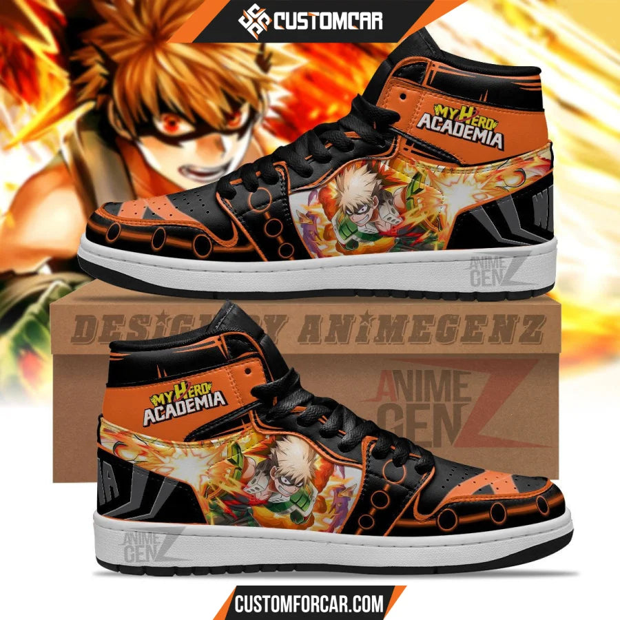 Musketeers Katsuki JD Sneakers Custom Anime My Hero Academia