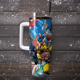 My Hero Academia Anime Personalized 40oz Tumbler With Handle and Straw