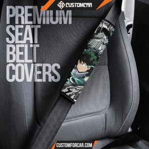 My Hero Academia Anime Seat Belt Covers | MHA Izuku Green 