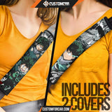 My Hero Academia Anime Seat Belt Covers | MHA Izuku Green 