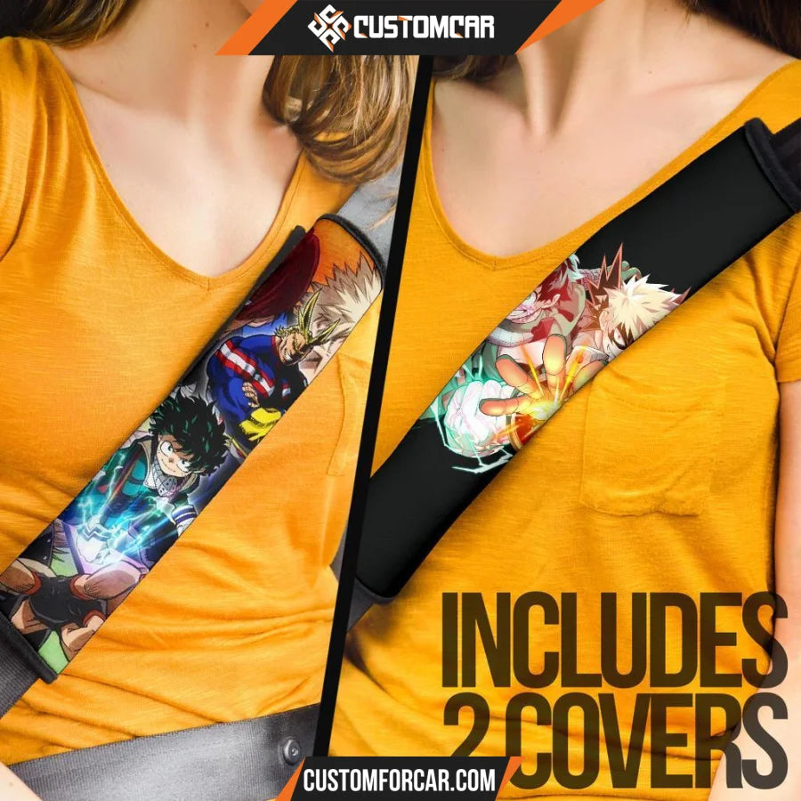 My Hero Academia Anime Seat Belt Covers | MHA Main 