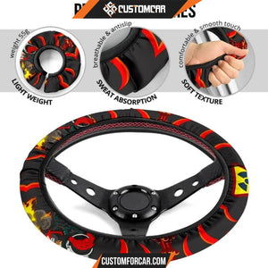 My Hero Academia Anime Steering Wheel Cover MHA Katsuki 