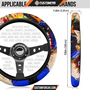 My Hero Academia Anime Steering Wheel Cover | MHA Main 