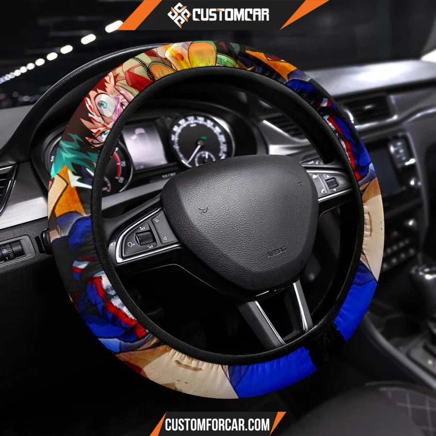 My Hero Academia Anime Steering Wheel Cover | MHA Main 