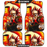 My Hero Academia Car Floor Mats Katsuki Vs Quilava Pokemon 