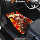 My Hero Academia Car Floor Mats Katsuki Vs Quilava Pokemon 