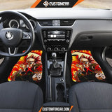 My Hero Academia Car Floor Mats Katsuki Vs Quilava Pokemon 