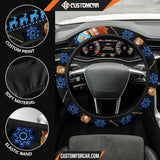 Nami One Piece Christmas Steering Wheel Cover Anime Car