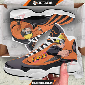 Naruto Air Jorden Sneakers Custom Anime Shoes CUSTOMFORCAR