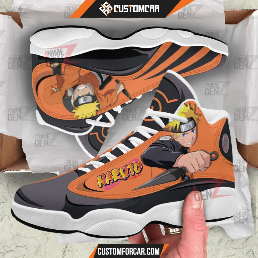 Naruto Air Jorden Sneakers Custom Anime Shoes CUSTOMFORCAR