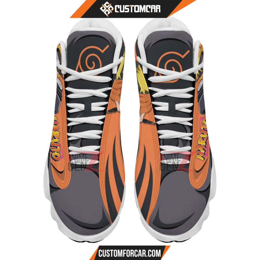 Naruto Air Jorden Sneakers Custom Anime Shoes CUSTOMFORCAR