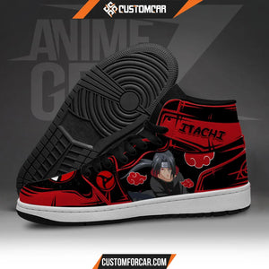 Naruto Akatsuki JD Sneakers Itachi Uchiha Custom Anime Shoes