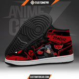 Naruto Akatsuki JD Sneakers Itachi Uchiha Custom Anime Shoes