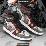 Naruto Anime JD Sneakers Jiraiya Custom Anime Shoes