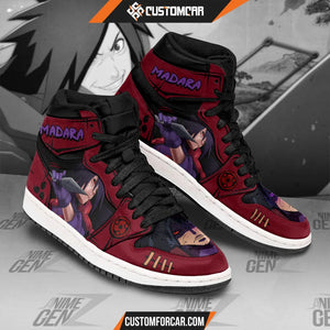 Naruto Anime JD Sneakers Madara Uchiha Anime Shoes