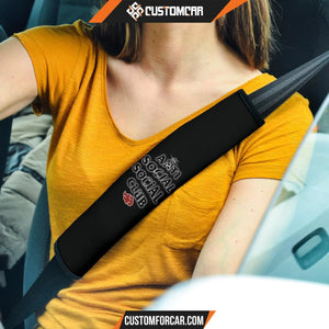 Naruto Anime Seat Belt Covers Akatsuki Anti Social Social