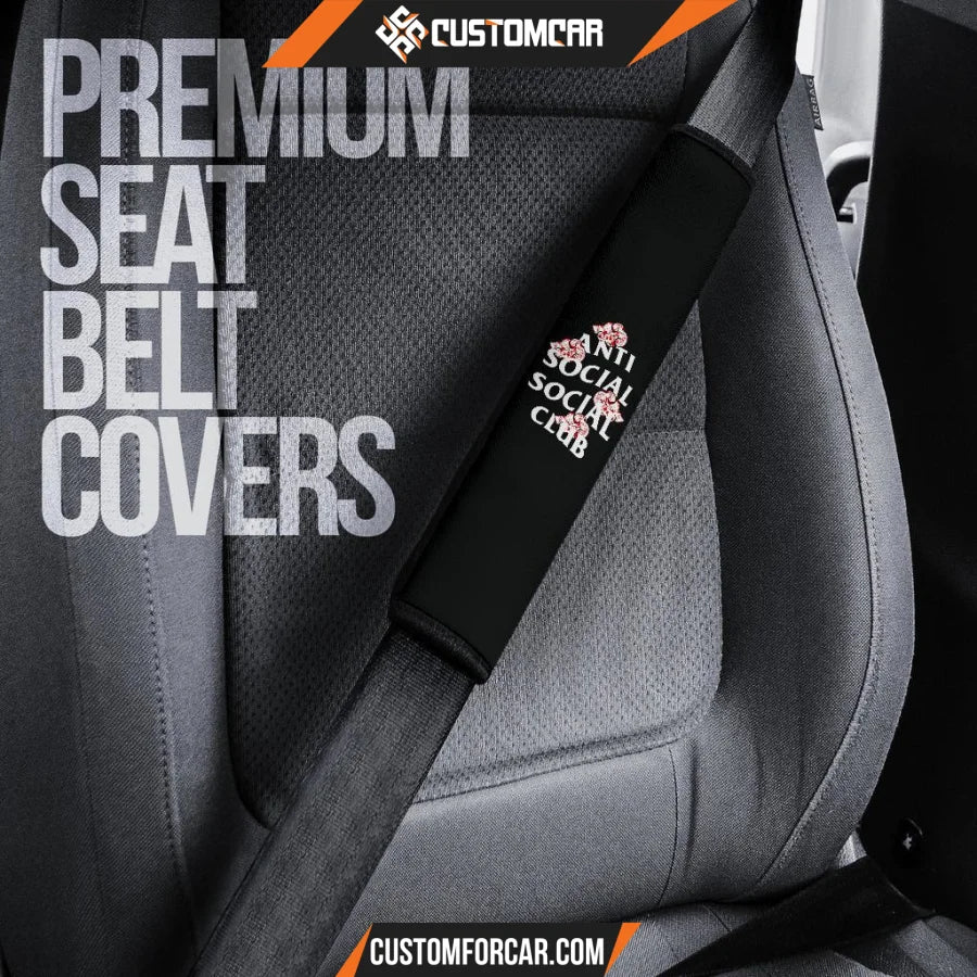 Naruto Anime Seat Belt Covers Akatsuki Members On Cloud Anti