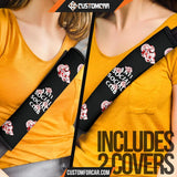 Naruto Anime Seat Belt Covers Akatsuki Members On Cloud Anti