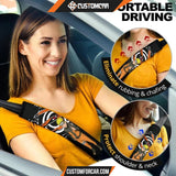 Naruto Anime Seat Belt Covers | Naruto Eight Seal Kurama 