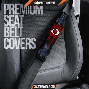 Naruto Anime Seat Belt Covers | Itachi Sitting On Throne 