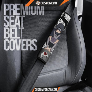 Naruto Anime Seat Belt Covers | Itachi Uchiha Sharingan 