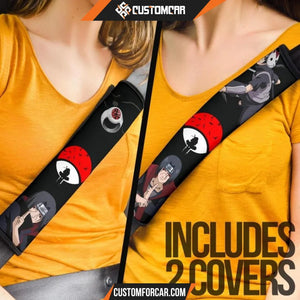 Naruto Anime Seat Belt Covers | Itachi Uchiha Sharingan 