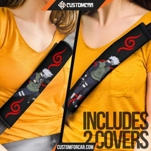 Naruto Anime Seat Belt Covers | Kakashi Hatake Sharingan 