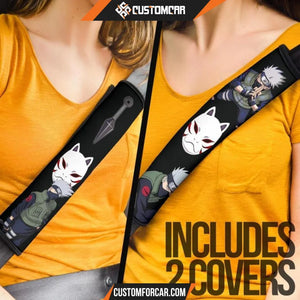 Naruto Anime Seat Belt Covers | Kakashi Power Moments Anbu 