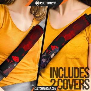 Naruto Anime Seat Belt Covers | Madara Red Blood Theme The 