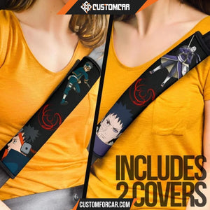 Naruto Anime Seat Belt Covers | Obito Uchiha Evolution Child