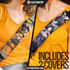 Naruto Anime Seat Belt Covers | Naruto Vs Sasuke Fighting 