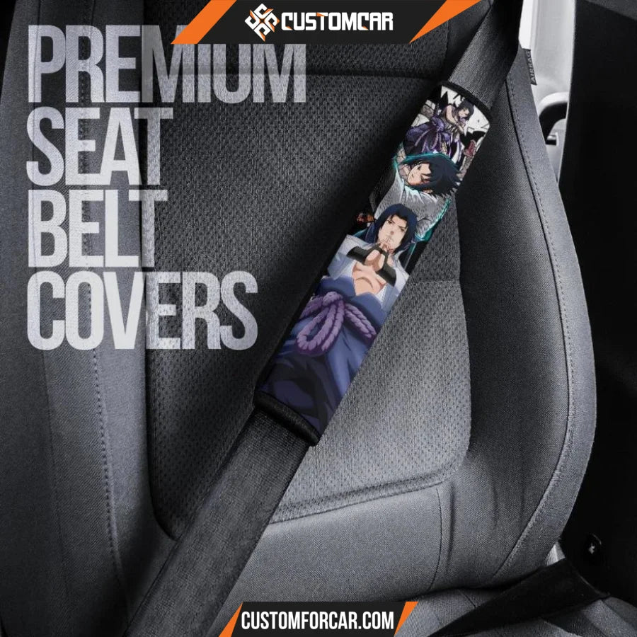 Naruto Anime Seat Belt Covers | Naruto Vs Sasuke Fighting 