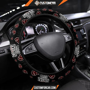 Naruto Anime Steering Wheel Cover Akatsuki Anti Social