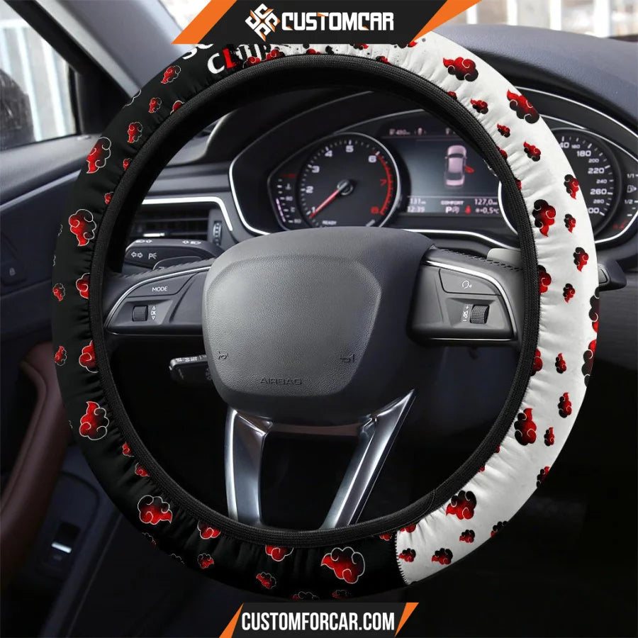 Naruto Anime Steering Wheel Cover Akatsuki Anti Social