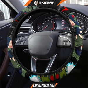 Naruto Anime Steering Wheel Cover | Kakashi Hatake Sharingan