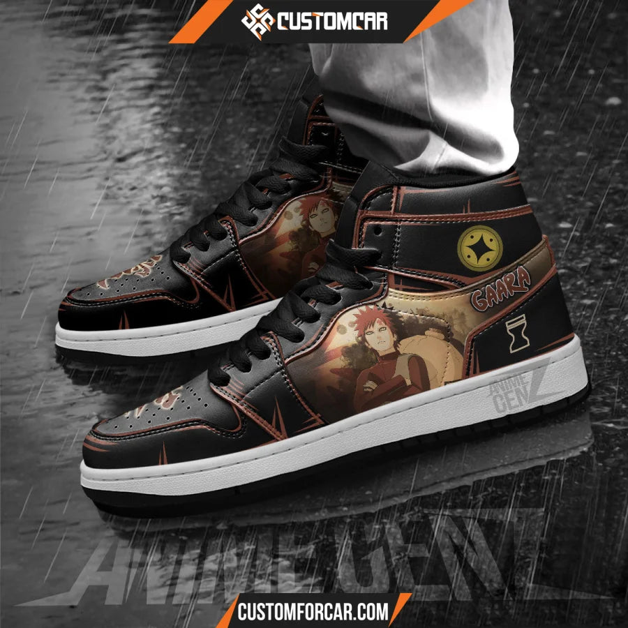 Naruto Gaara JD Sneakers Custom Anime Shoes CUSTOMFORCAR