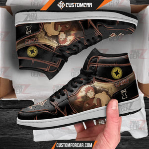 Naruto Gaara JD Sneakers Custom Anime Shoes CUSTOMFORCAR