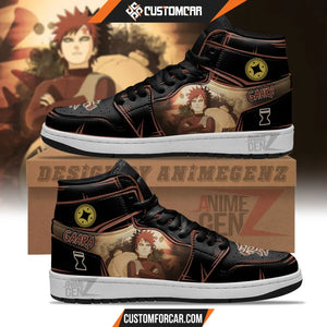 Naruto Gaara JD Sneakers Custom Anime Shoes CUSTOMFORCAR