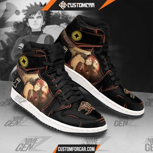 Naruto Gaara JD Sneakers Custom Anime Shoes CUSTOMFORCAR