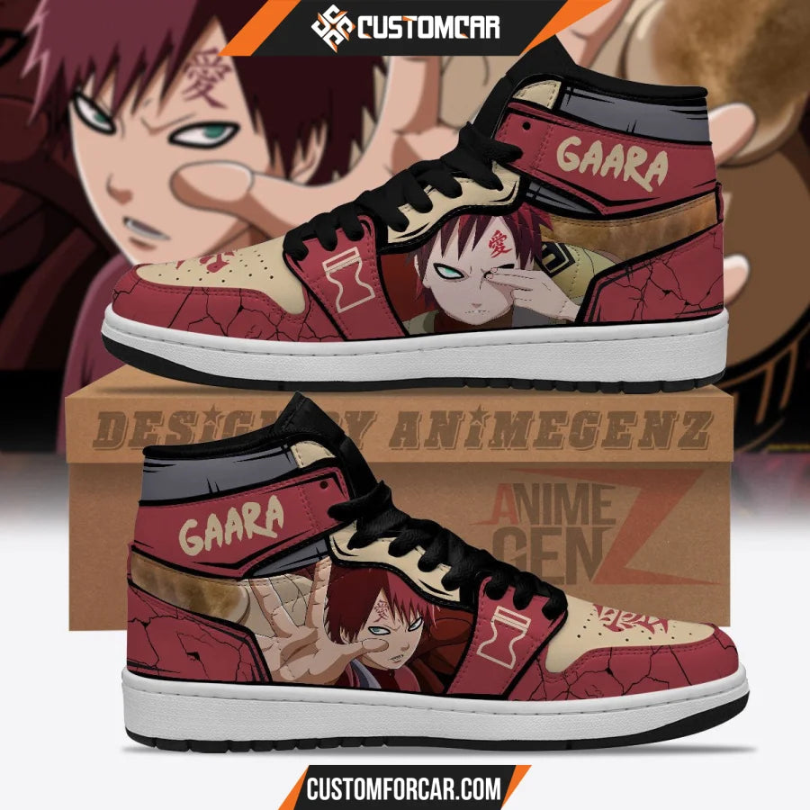 Naruto Gara JD Sneakers Custom Anime Shoes CUSTOMFORCAR