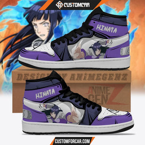 Naruto Hinata Hyuga JD Sneakers Custom Anime Shoes