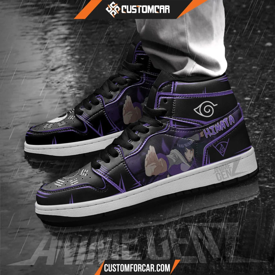 Naruto Hinata JD Sneakers Custom Anime Shoes CUSTOMFORCAR