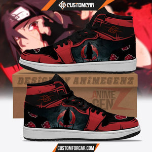 Naruto Itachi Akatsuki JD Sneakers Custom Anime Shoes