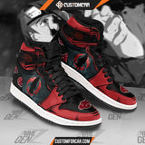 Naruto Itachi Akatsuki JD Sneakers Custom Anime Shoes