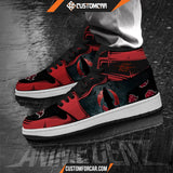 Naruto Itachi Akatsuki JD Sneakers Custom Anime Shoes